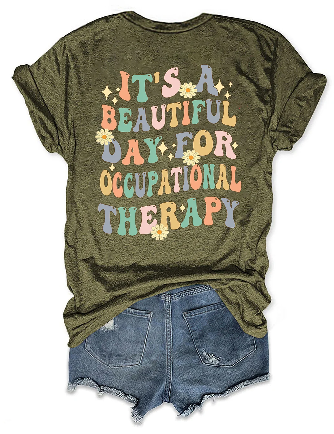 Retro Occupational Therapy T-shirt