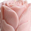 Rose Bud Candle Silicone Mould DIY Flower Aromatherapy Candle Mould Reusable Handmade Soap Silicone Moulds for Valentines Day Wedding Handicraft Souvenir (Valentine Day B)