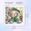 (US Local)4Pack Old Lady-Crystal Rhinestone Diamond Painting(30x30cm)