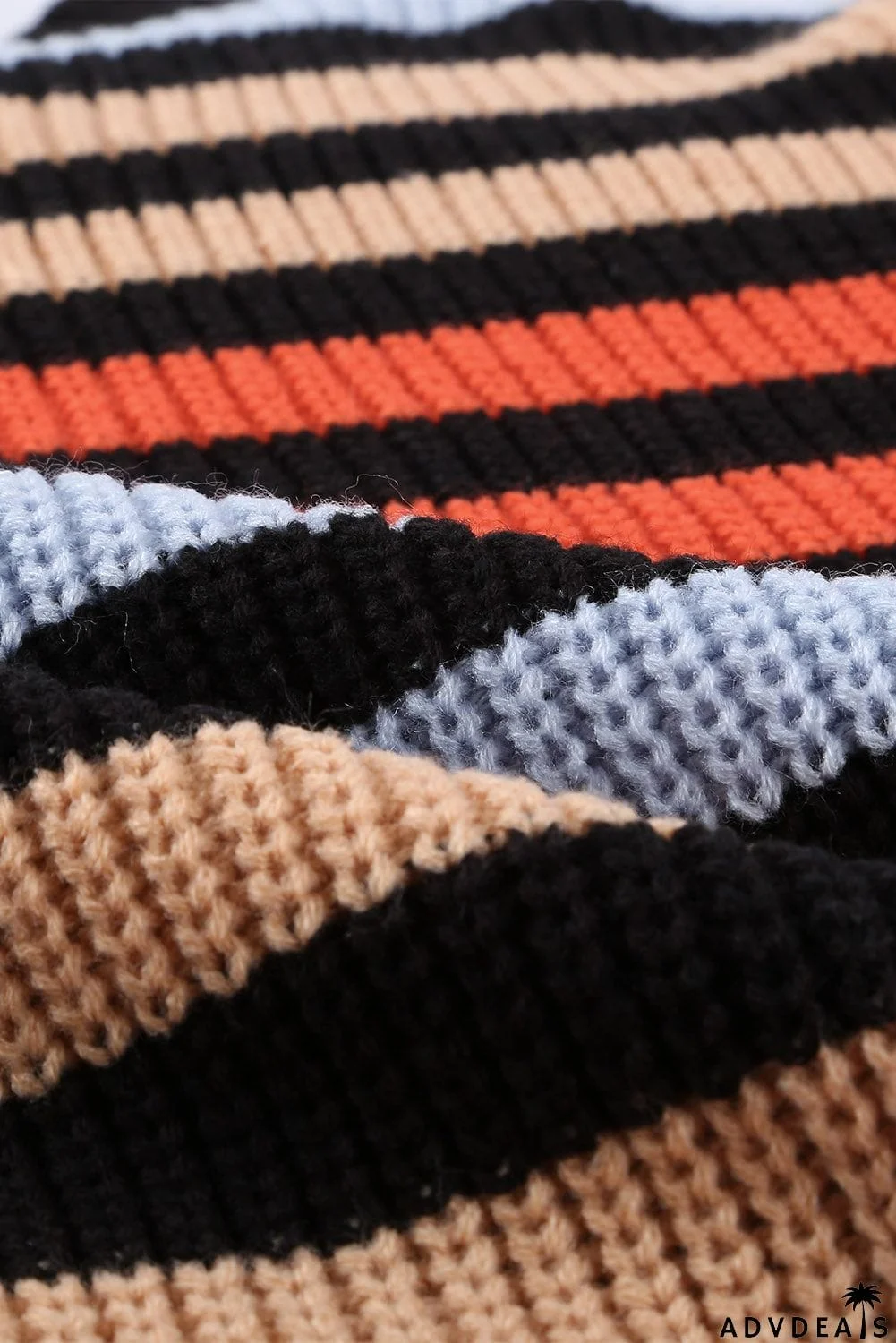 Striped Drop Shoulder Sweater