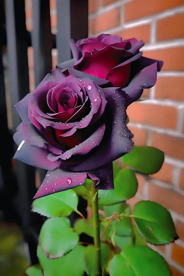 🌹Black Buck Velvet Rose Seeds-Mystery