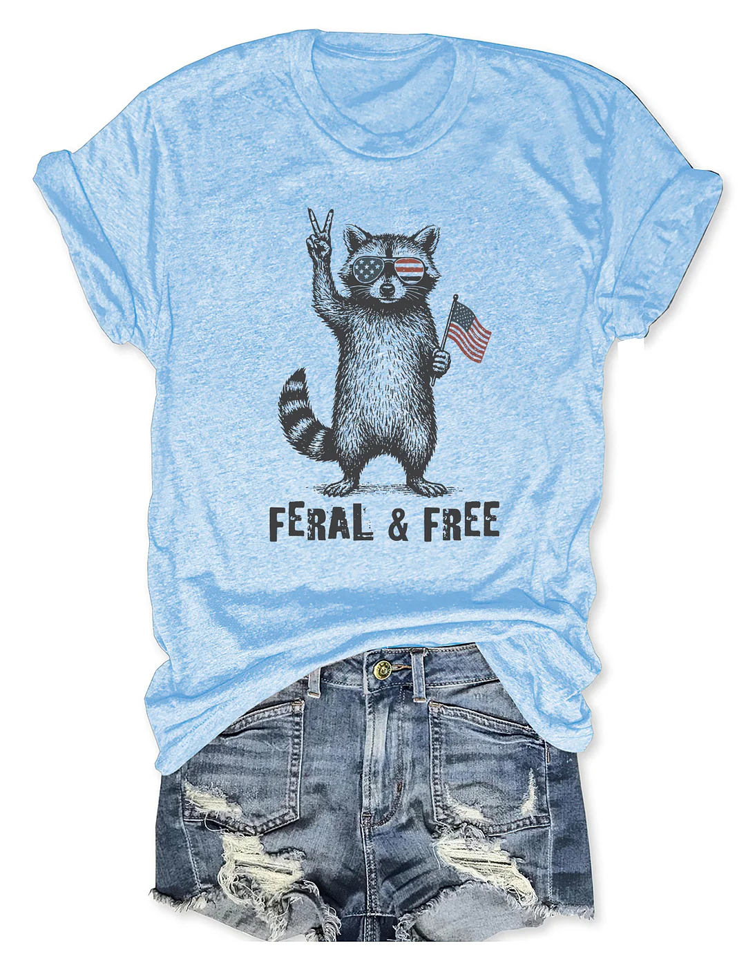 Feral But Free T-shirt
