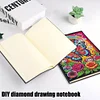 50 Pages A5 Special Shaped Butterfly 5D DIY Diamond Painting Notebook Kit