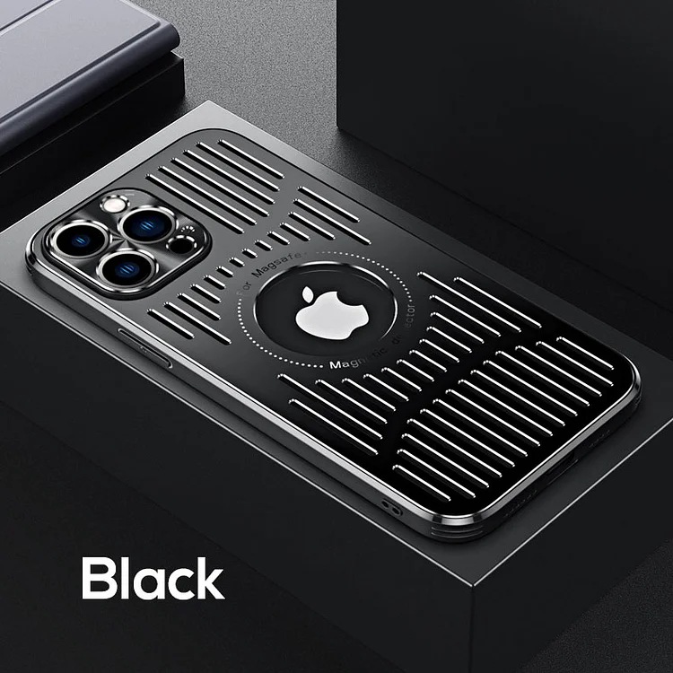 MagSafe Metal Back Hollow Case  Etrgadget- Smartphone Cases & Covers | Accessories