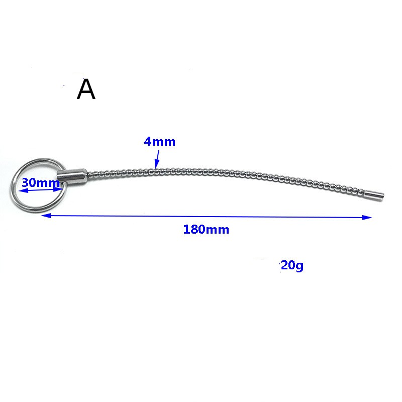 Flexible Stainless Steel Urethral Sound 