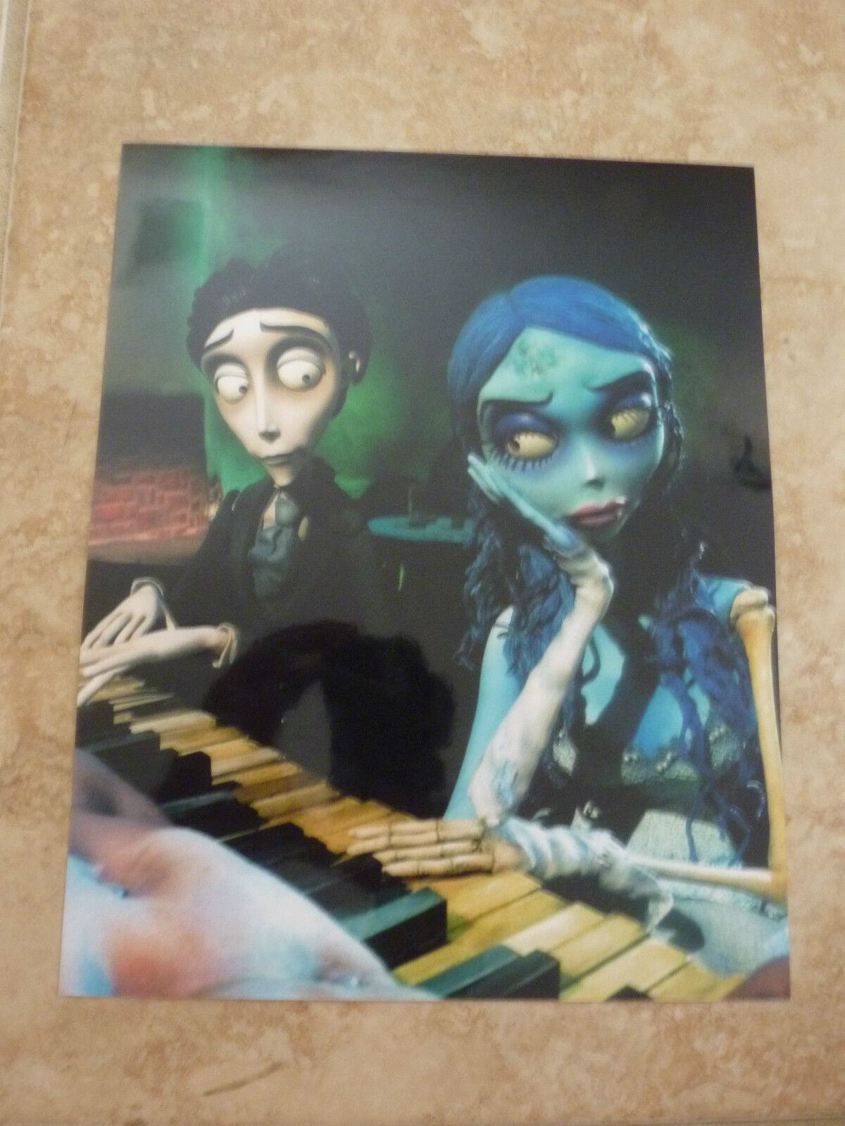 Corpse Bride Johnny Depp Emily Watson Color 8x10 Picture Photo Poster painting