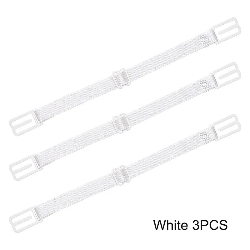 3/5PCS Bra Straps Anti-slip Belts Buckle Shoulder Straps Non-Slip Back Bralette Straps Holder Slip--resistant Accessories