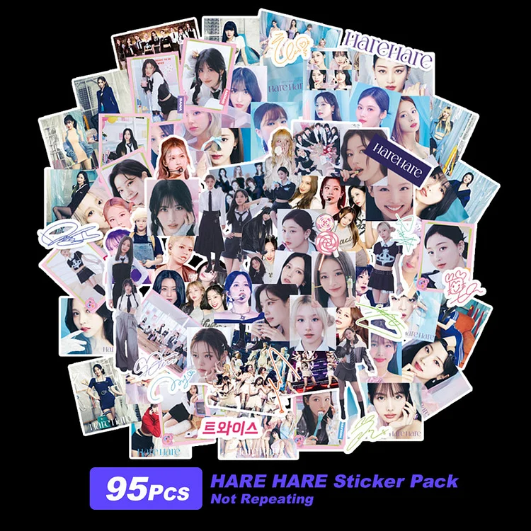 TWICE Japan Hare Hare 95 Sheets Stickers