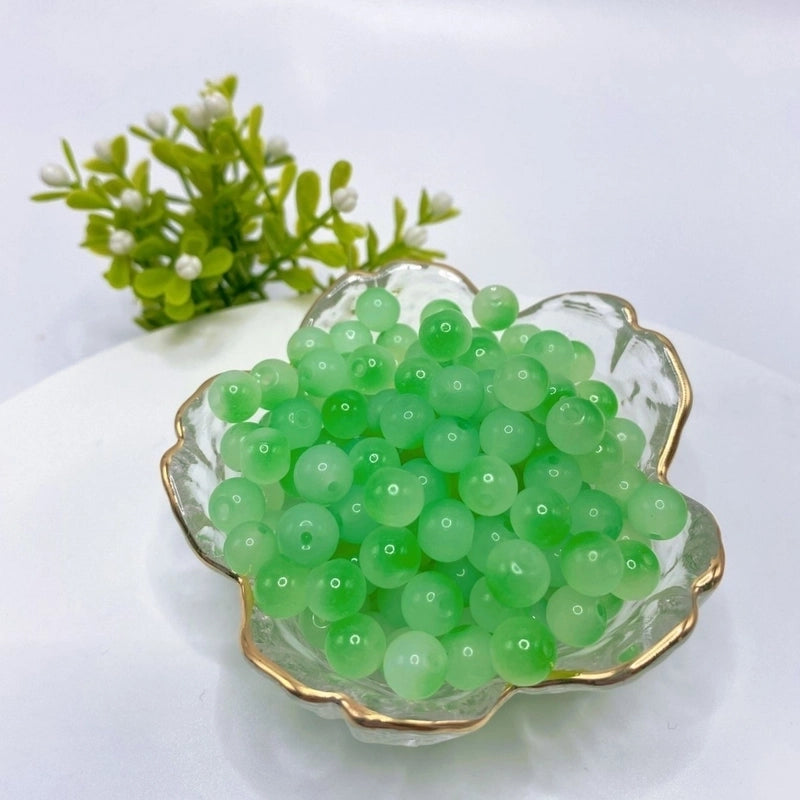 300 Pcs/Package  Glass Solid Color Beads
