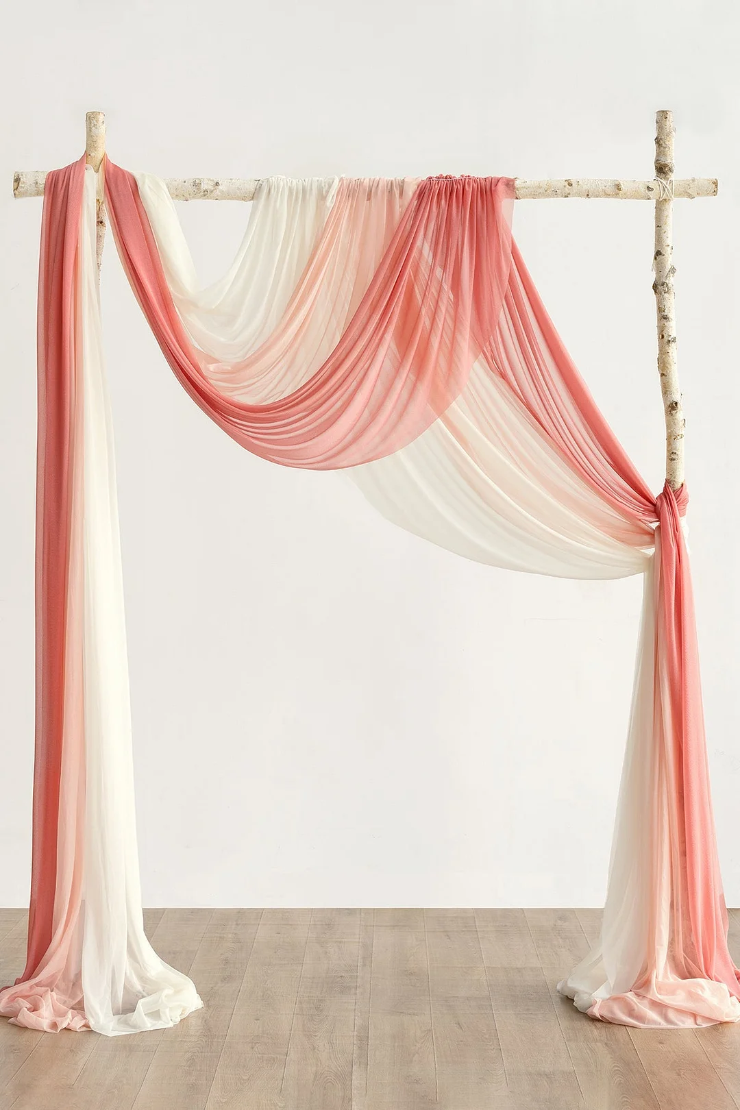 Easy Hanging Sheer Arch Draping (Set of 3) - 7 Colors