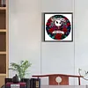 uk.everydayedeals Diamond Painting - Full Round - Rose Skull Jack(40*40cm)