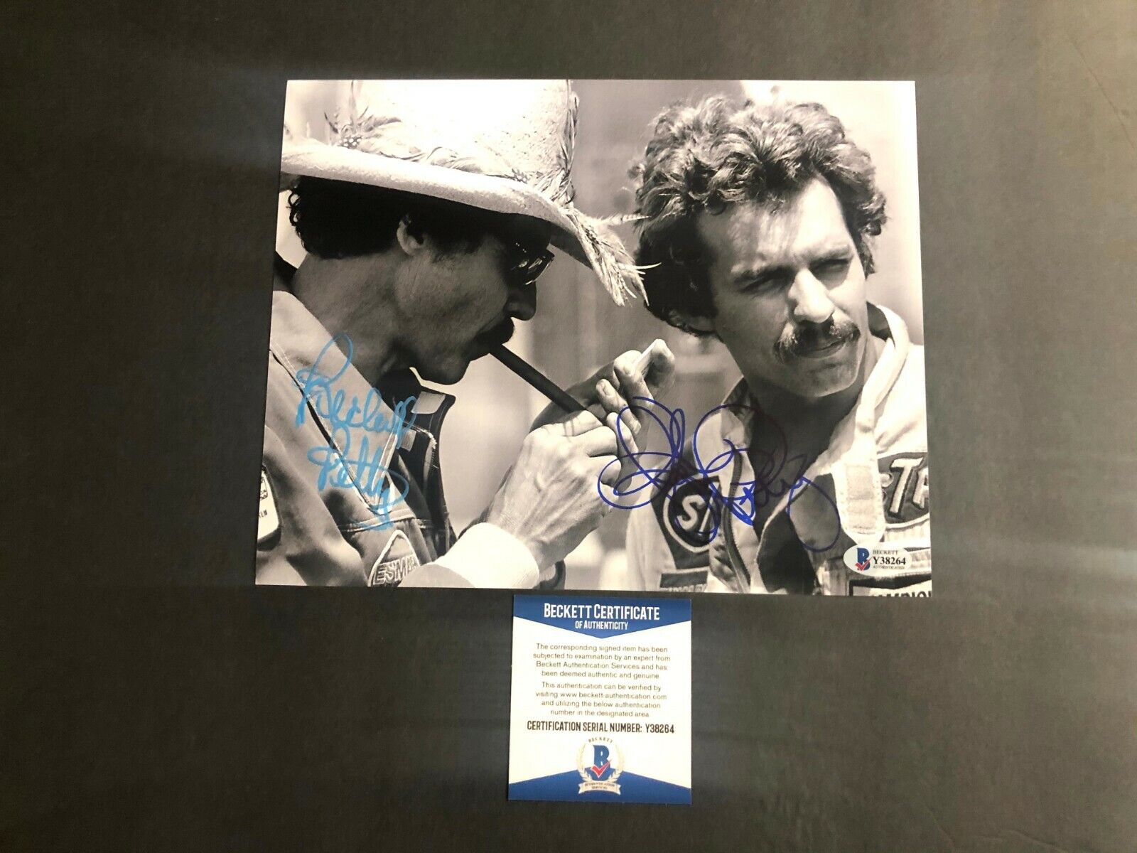 Richard & Kyle Petty Hot! signed autographed Nascar 8x10 Photo Poster painting Beckett BAS coa