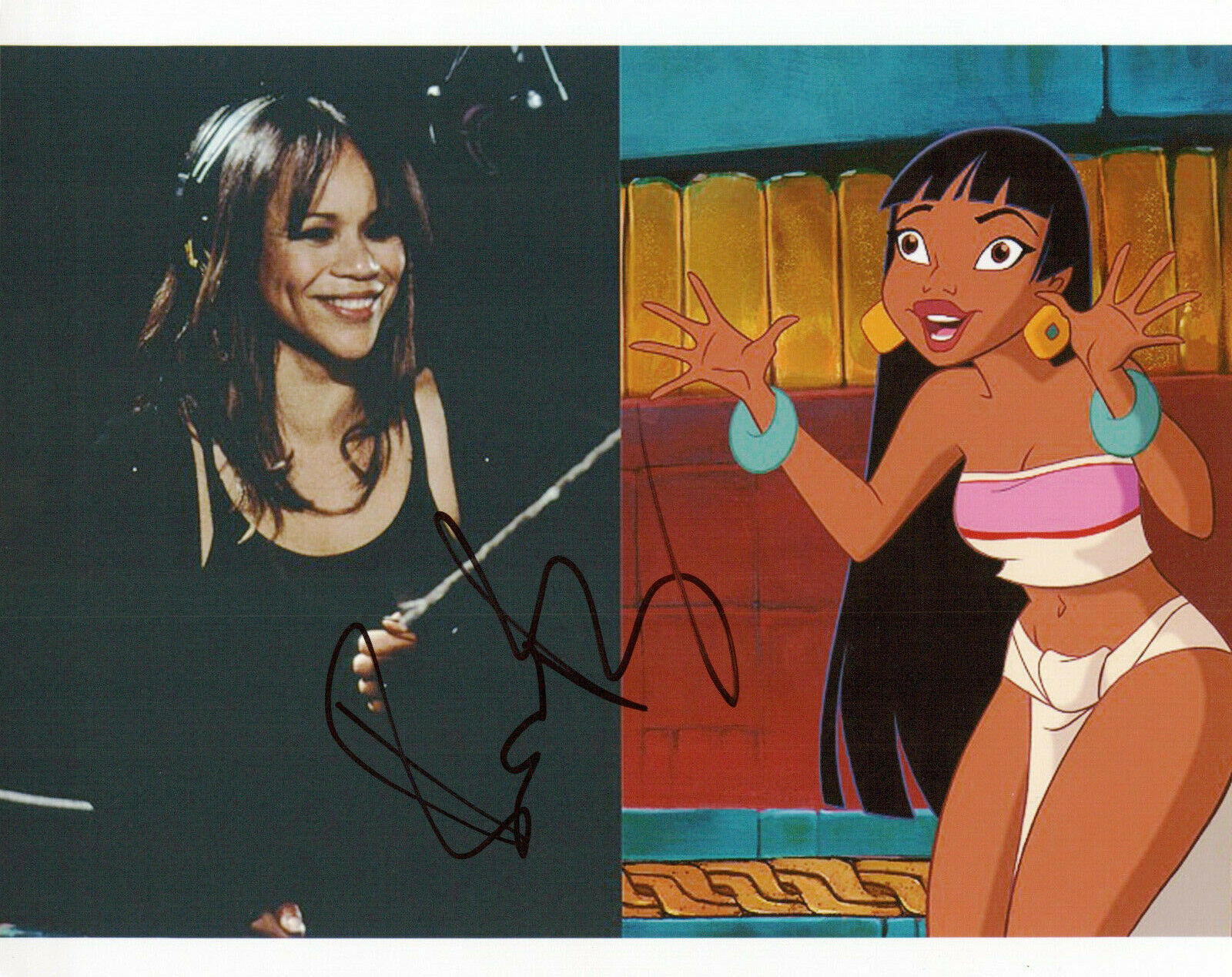 Rosie Perez The Road To El Dorado autographed Photo Poster painting signed 8X10 #1 Chel