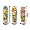 3Pcs Special Shaped Daffodils DIY Diamond Painting Bookmark Making Kit for Home