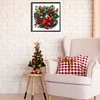 Christmas Wreath - Crystal Rhinestone Diamond Painting