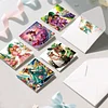 6pcs Diamond Painting My Dearest Mother Greeting Card with Envelope for Family Friends Holiday Gift Congratulations