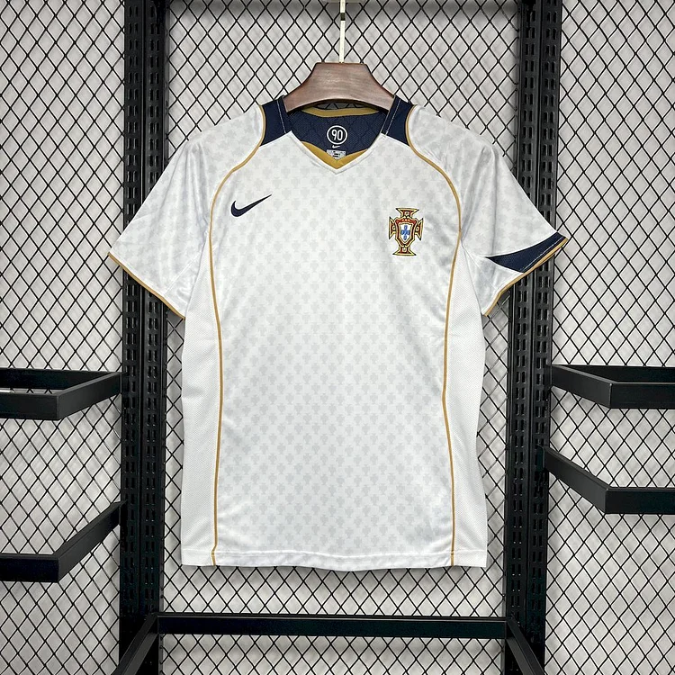 Portugal 2004 Retro Away Football Jersey