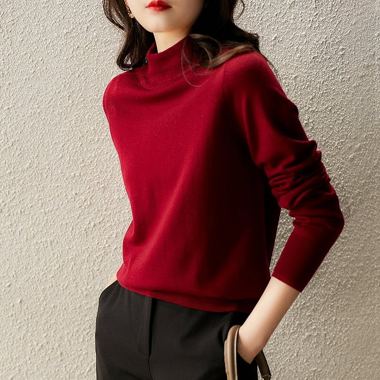 Casual Solid Long Sleeve Shirts & Tops