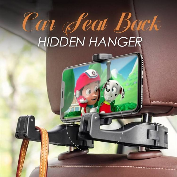 Car Seat Back Hidden Hanger