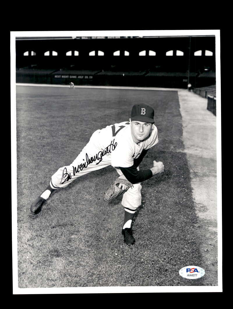 Bill Monboquette PSA DNA Coa Hand Signed 8x10 Photo Poster painting Autograph