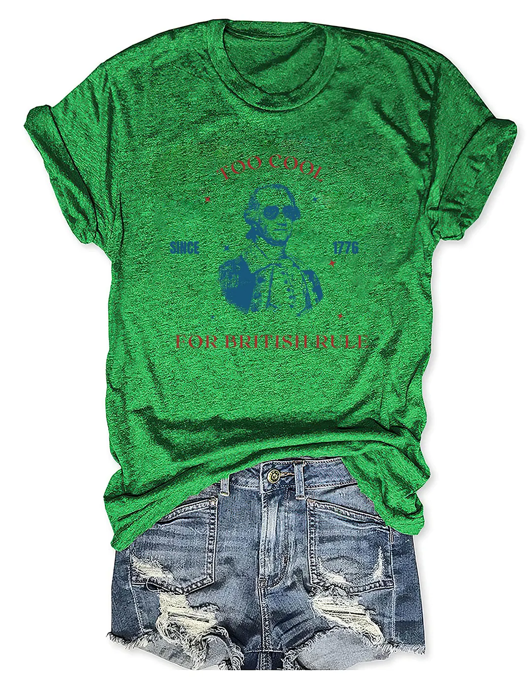 Too Cool For British Rule T-shirt