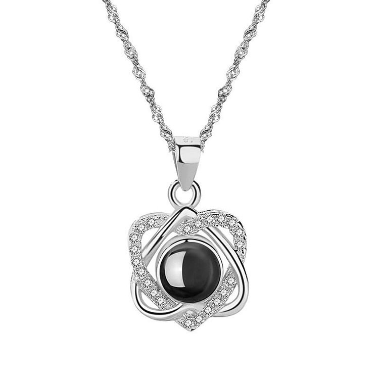 100 Languages Projection Necklaces - Heart to Heart