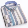 New style cotton anti-wrinkle casual stand collar long sleeve shirt