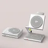 Magnetic 3-in-1 Qi2 Wireless Charger for Apple Devices - 15W Fast Charging Station for iPhone, AirPods, and Apple Watch