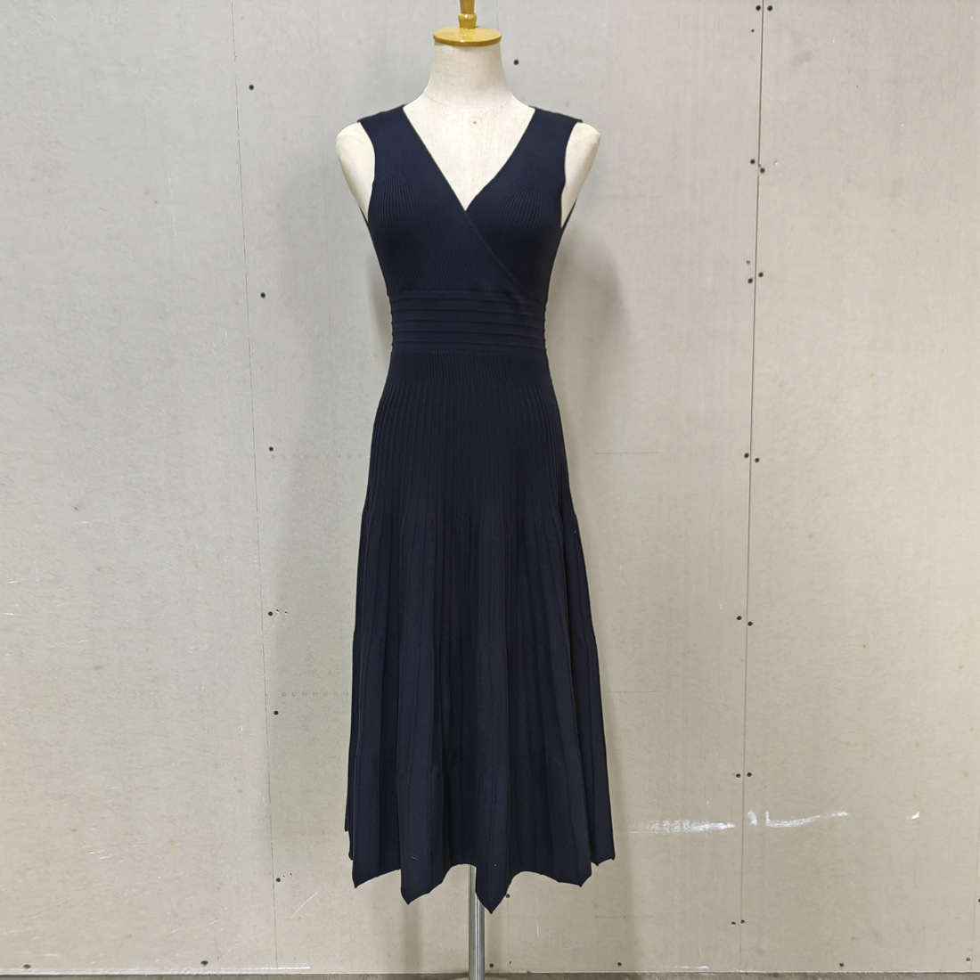 Ootddress Knit V-Neck For Women Maxi Dress Y2k Backless Fashion Knitwear Party Dress Casual Baggy High Waist Summer Female Dress