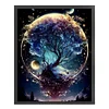 Moon Tree Of Life-11CT Stamped Cross Stitch 40*50cm/15.75*19.69in