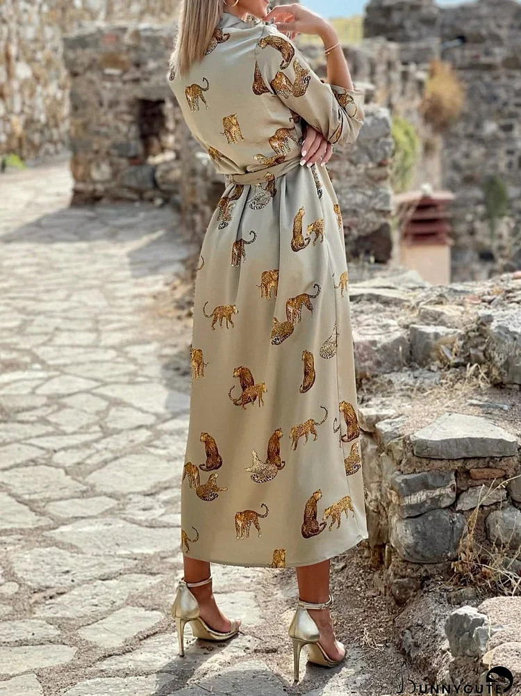 Ruffle Hem Mini Dress