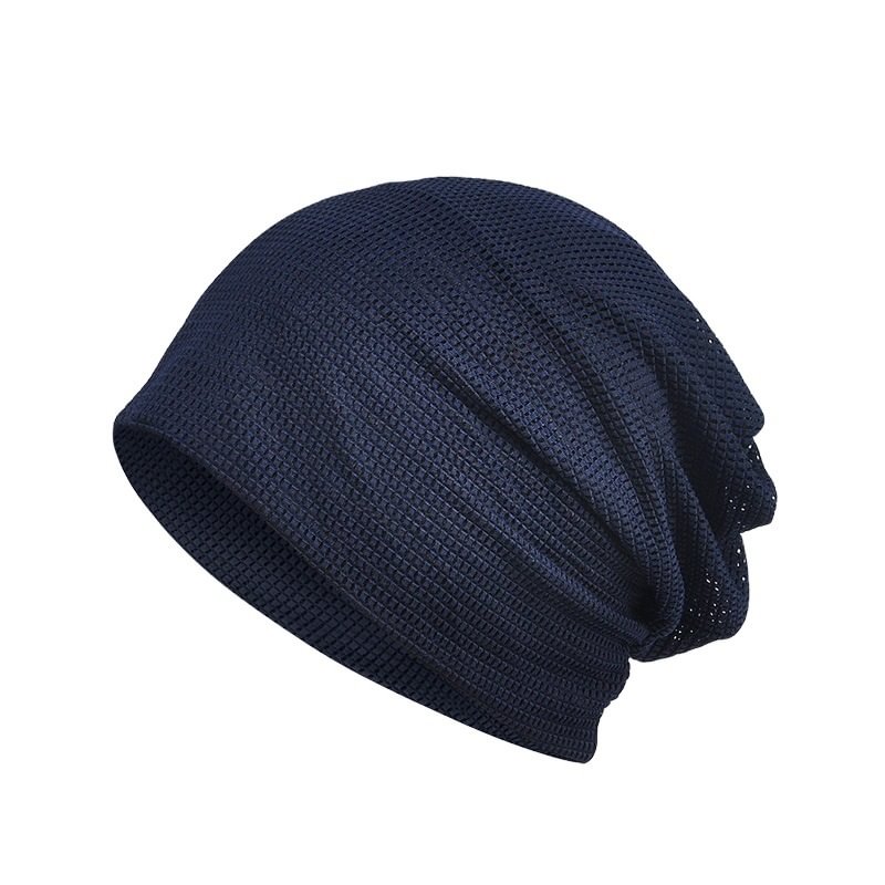 Breathable Scarf Solid Turban Hat