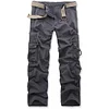 Men's Outdoor Vintage Washed Cotton Washed Multi-pocket Tactical Pants by Inlyline