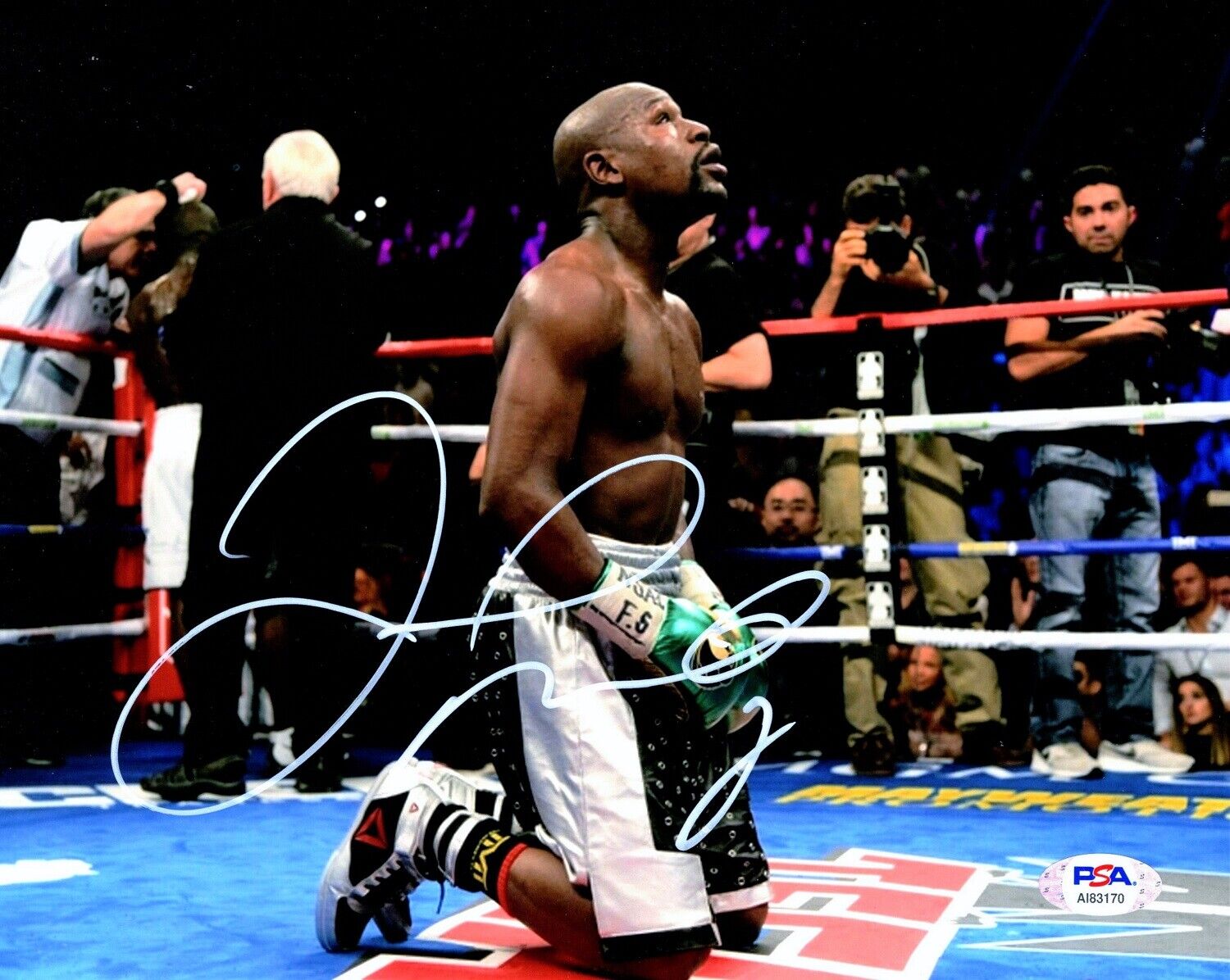 Floyd Mayweather Jr Signed Autographed Boxing Legend 8x10 inch Photo Poster painting + PSA/DNA