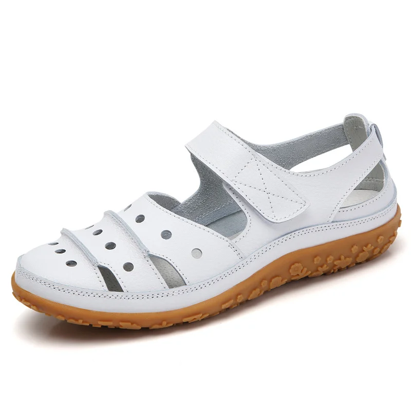 Women's Hollow Hook Flat Sandals