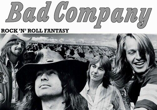 BAD COMPANY POSTER - HIGH GLOSS Photo Poster painting POSTERS - INSERTS PERFECT FOR FRAMING