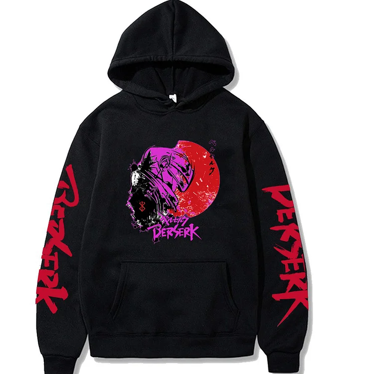 Berserk Cool Aesthetic Hoodie Pullover weebmemes