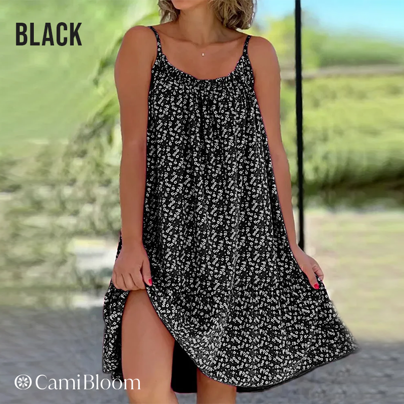 CamiBloom - Floral Printed Camisole Dress