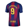 LEWANDOWSKI #9 Barcelona Home Authentic Soccer Jersey 2025/26