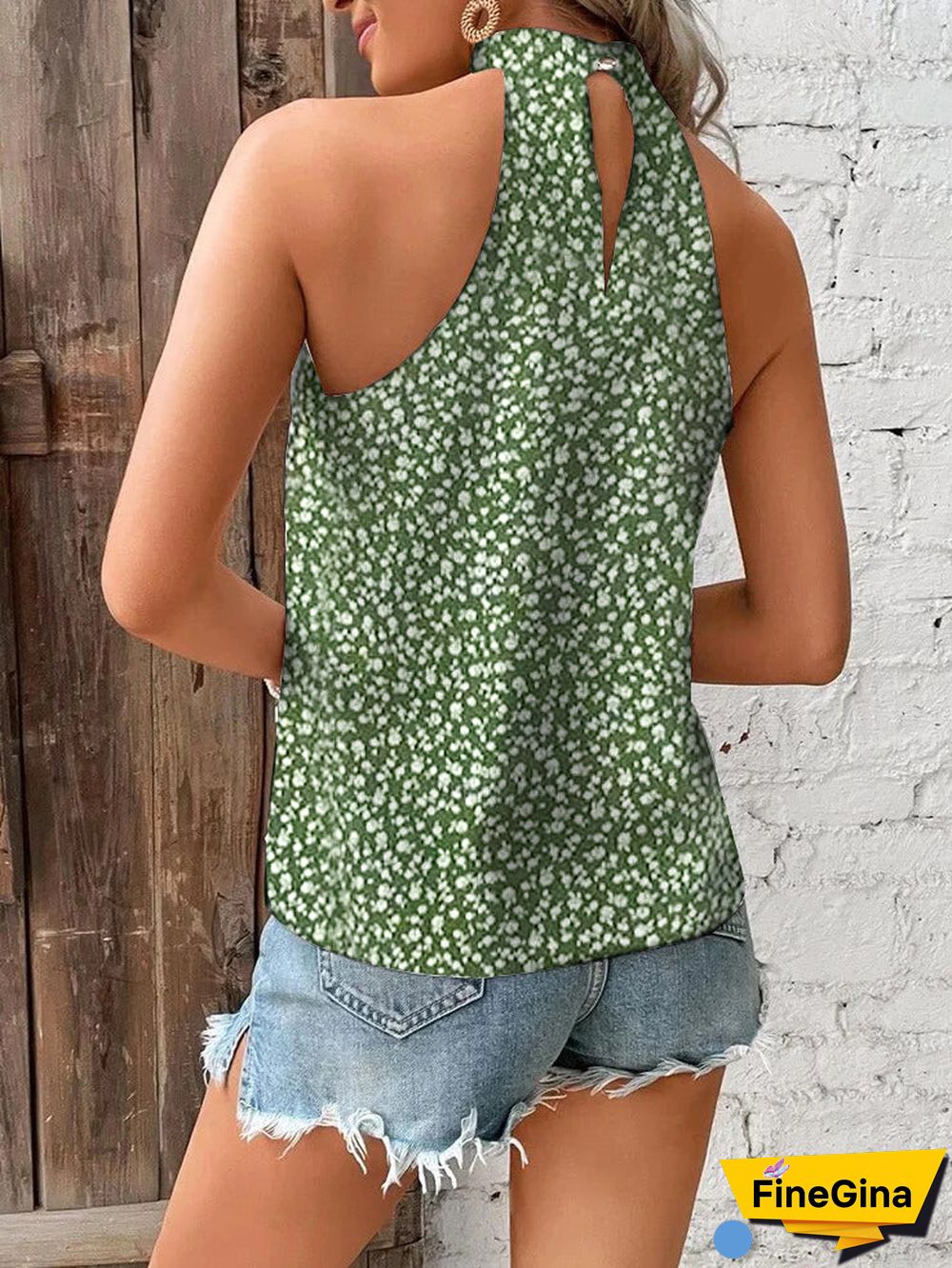 Fresh Halter Sleeveless Top