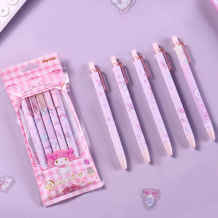 Korilakkuma & Tiny Bunnies Sundae FriXion Multicolor Pen - Kawaii