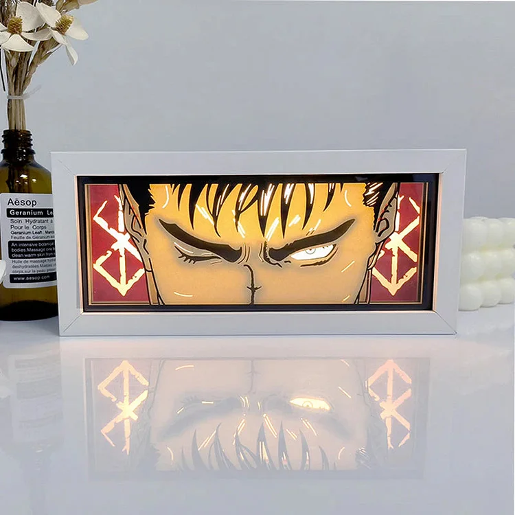 3D LED Box Light - Berserk-Guts