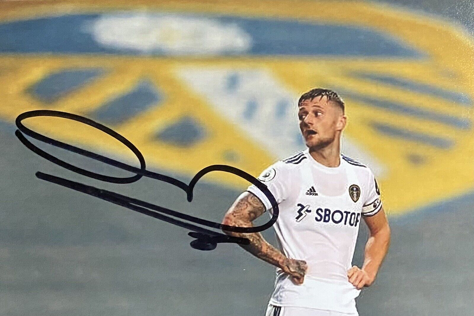 Liam Cooper Genuine Hand Signed Leeds United 6X4 Photo Poster painting, See Proof, 3