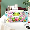 5D diy Diamond Painting Kunst dekorative Aufbewahrungsbox Holz Lagerung Clutch (Frosch)