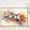 (60*40cm)Branch Birds Flowers - Full Round Drill Diamond Painting