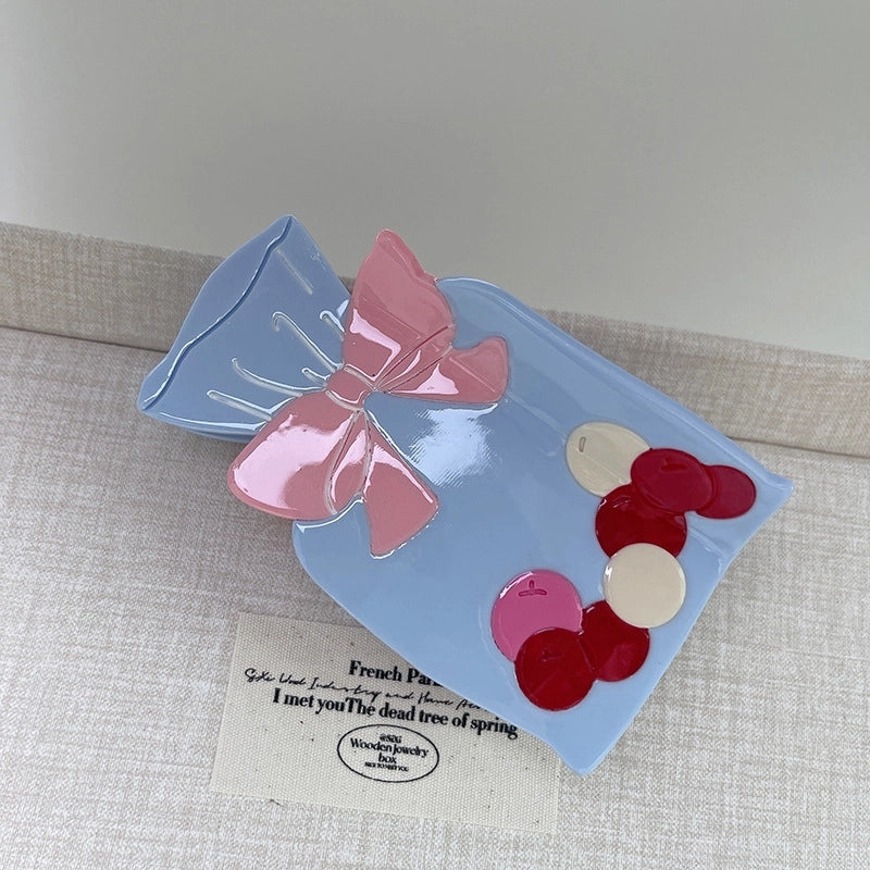 Women’s Casual Sweet Fruit Fish Acetic Acid Sheets Handmade Hair Claws