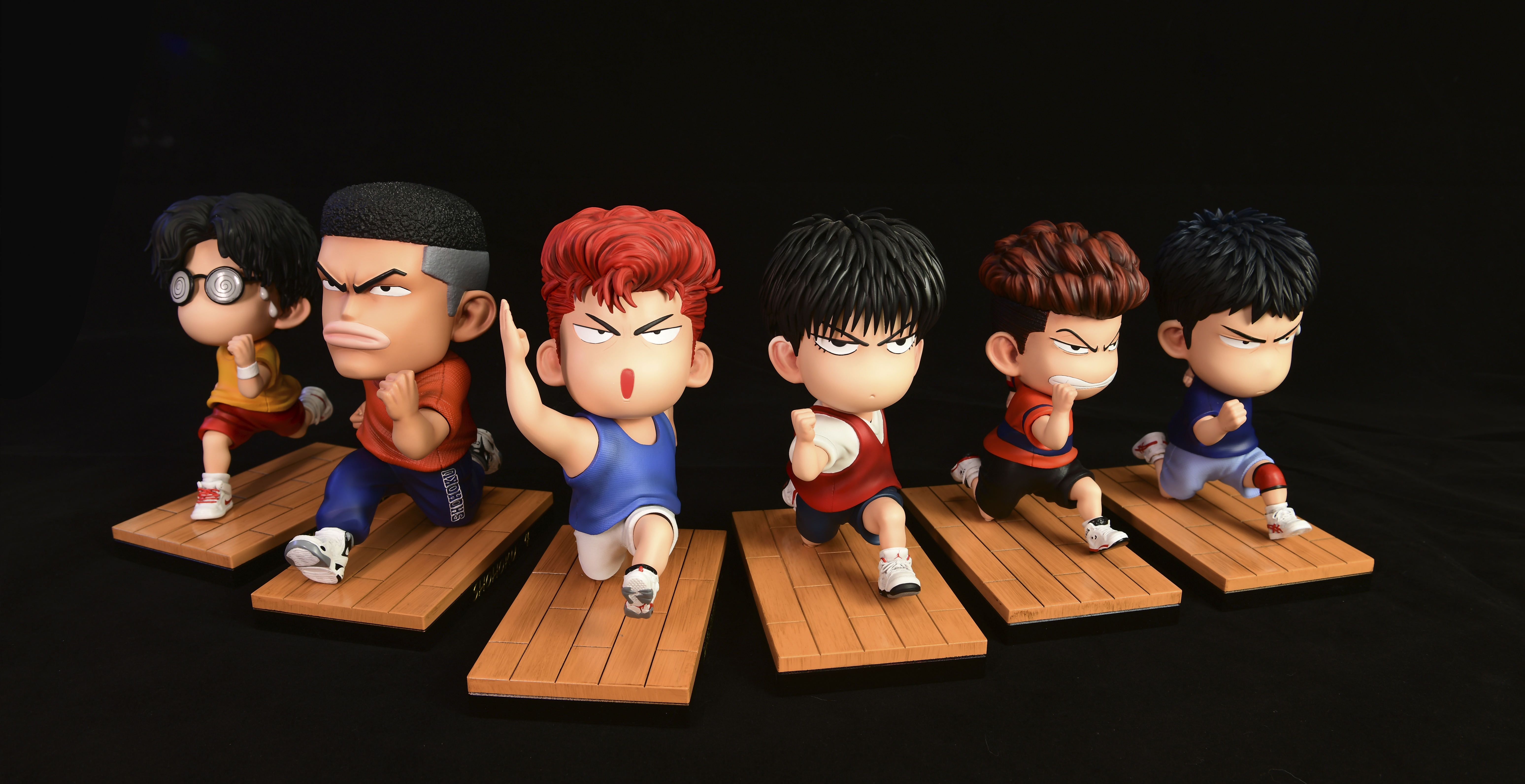 PRE-ORDER M3 Studio - Slam Dunk Q Version 6 Main Characters Statue(GK)-