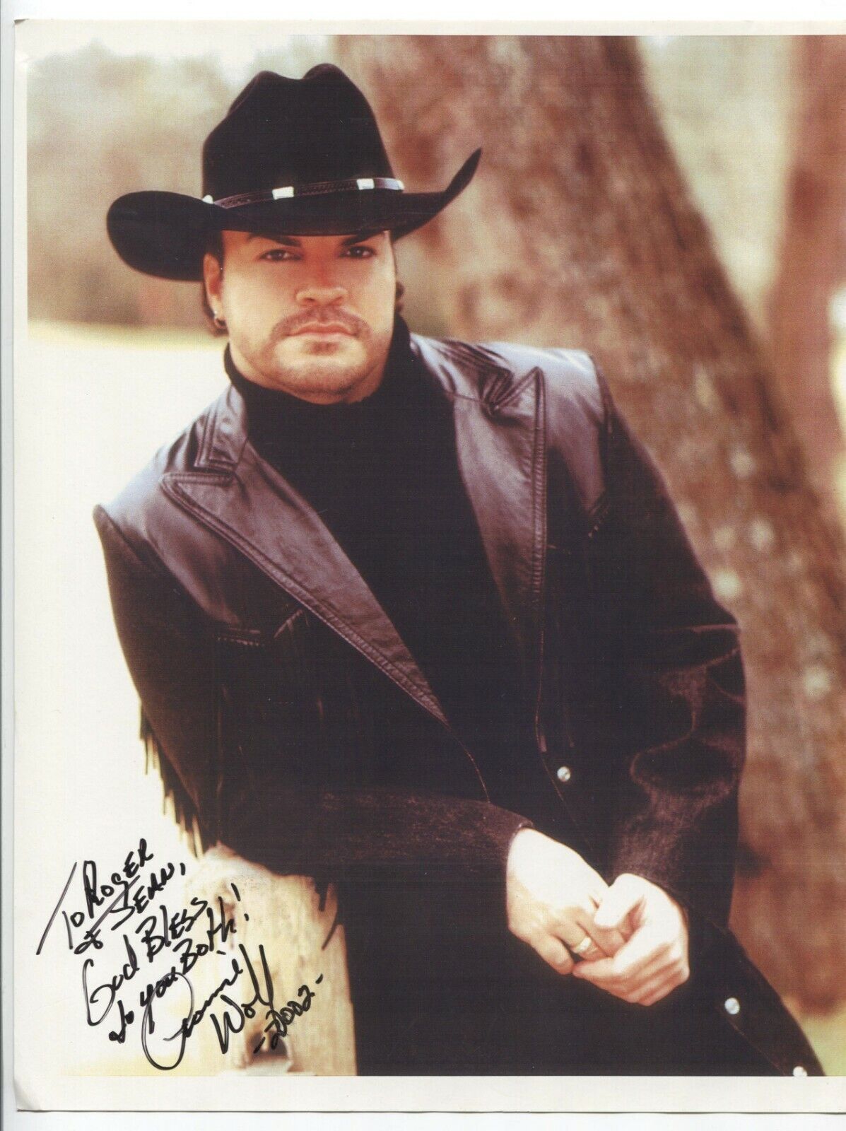 Ronnie Wolf Signed 8x10 Inch Photo Poster painting Autographed Signature Country Music Singer