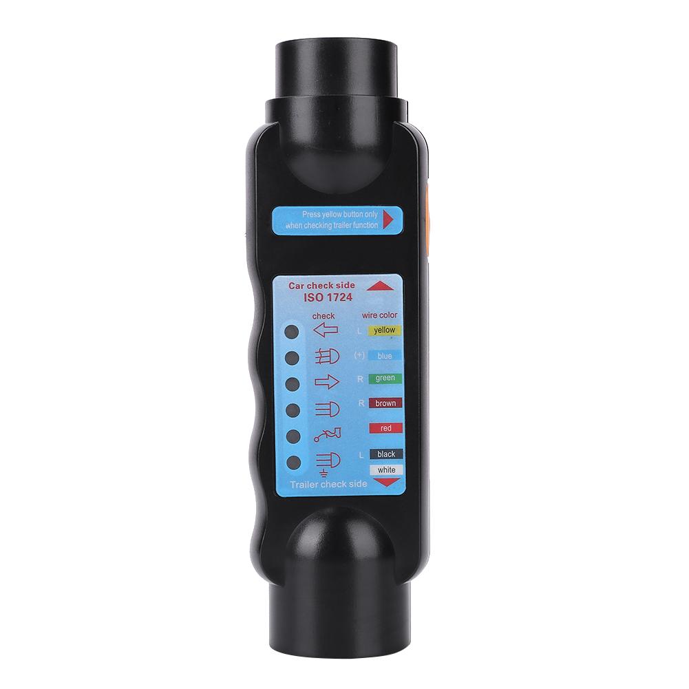 

7 Pin Towing Trailer Horsebox Caravan Light Connector Tester Check Socket, 501 Original