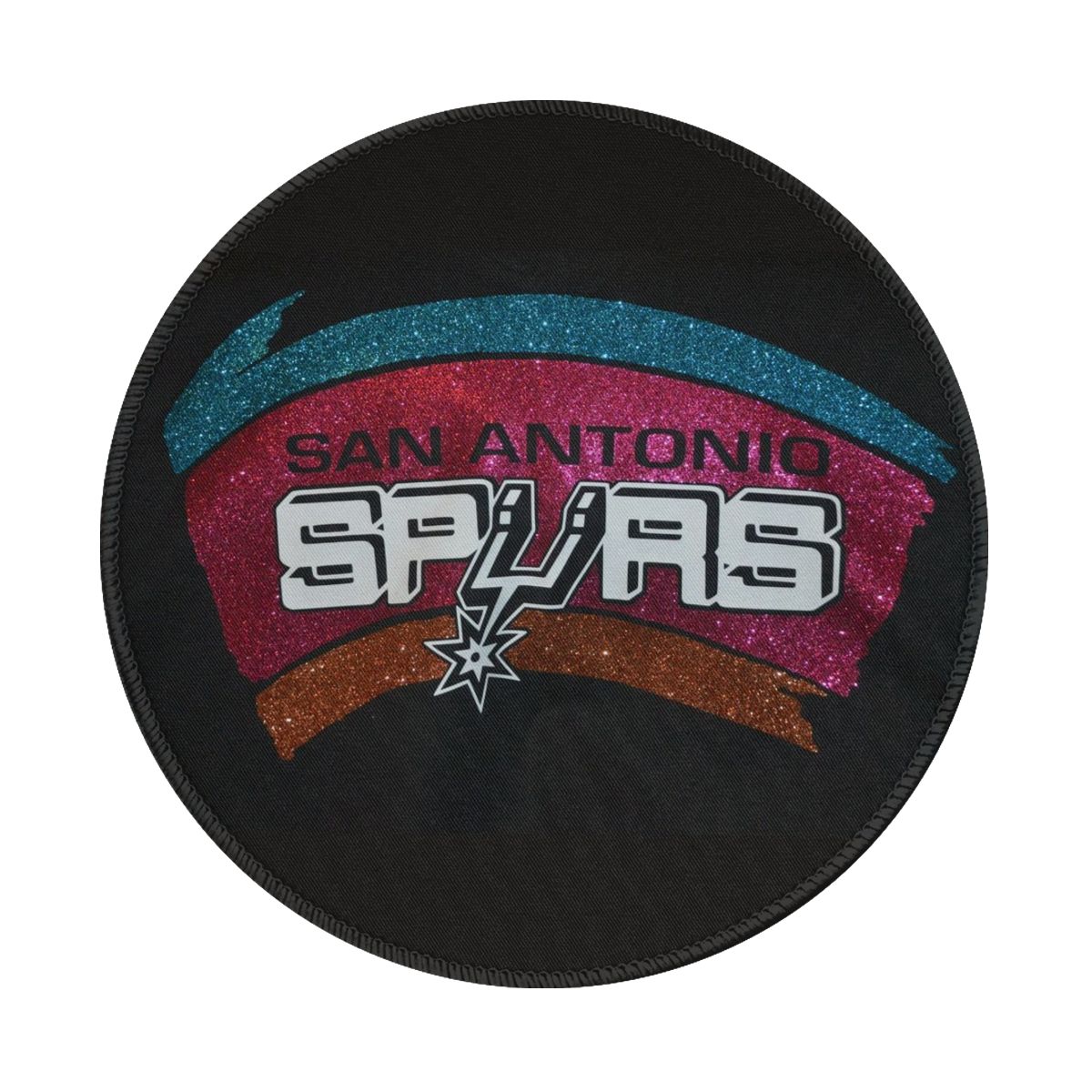 San Antonio Spurs NBA Non-Slip Rubber Round Mouse Pad
